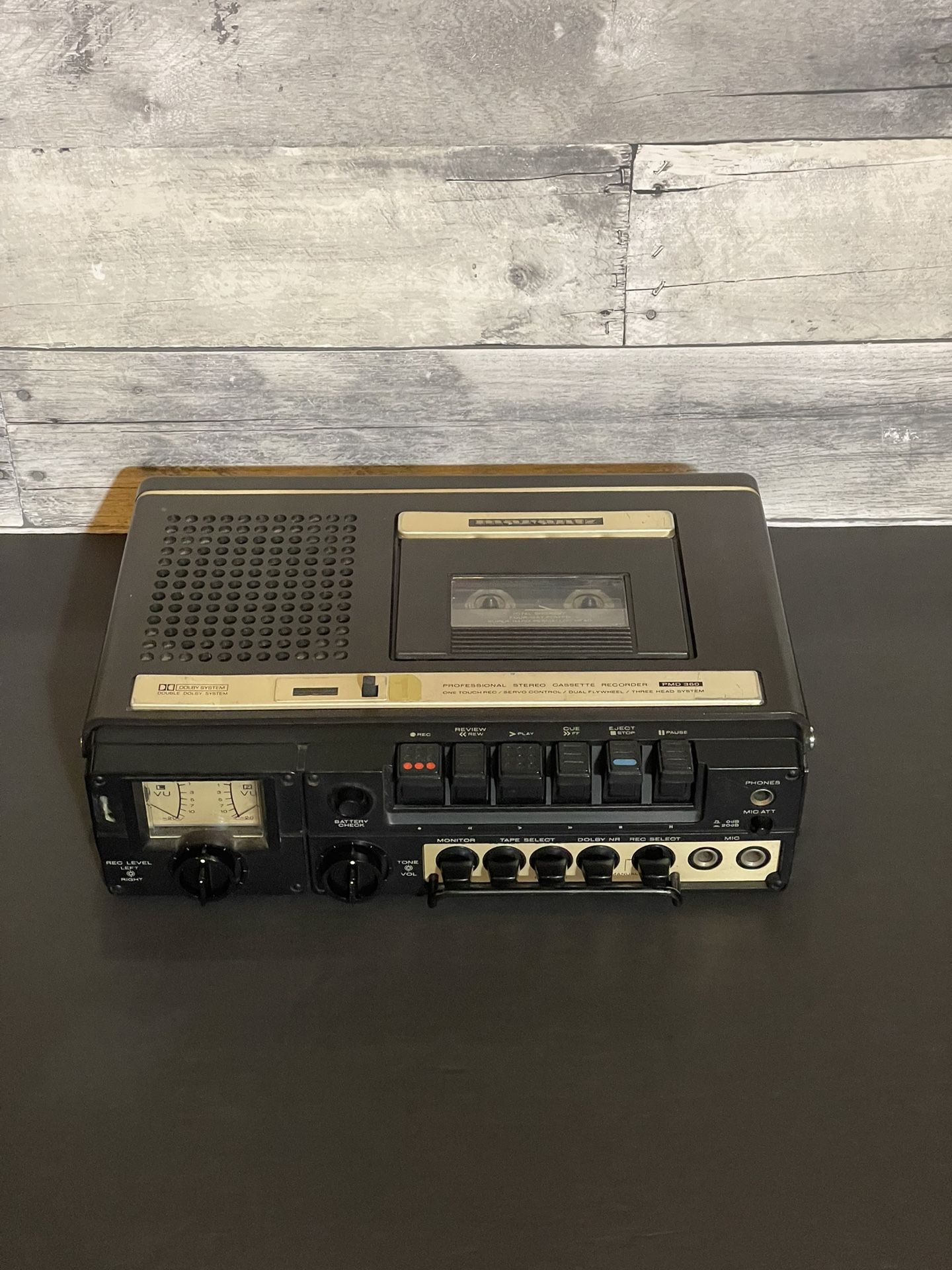 VINTAGE MARANTZ Professional Stereo Cassette Recorder PMD 360