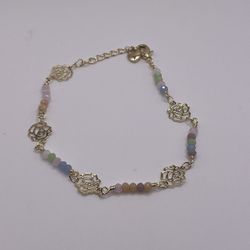 Gold Plated Daisy Bracelet 