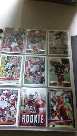 Old and new Baseball-Football Cards