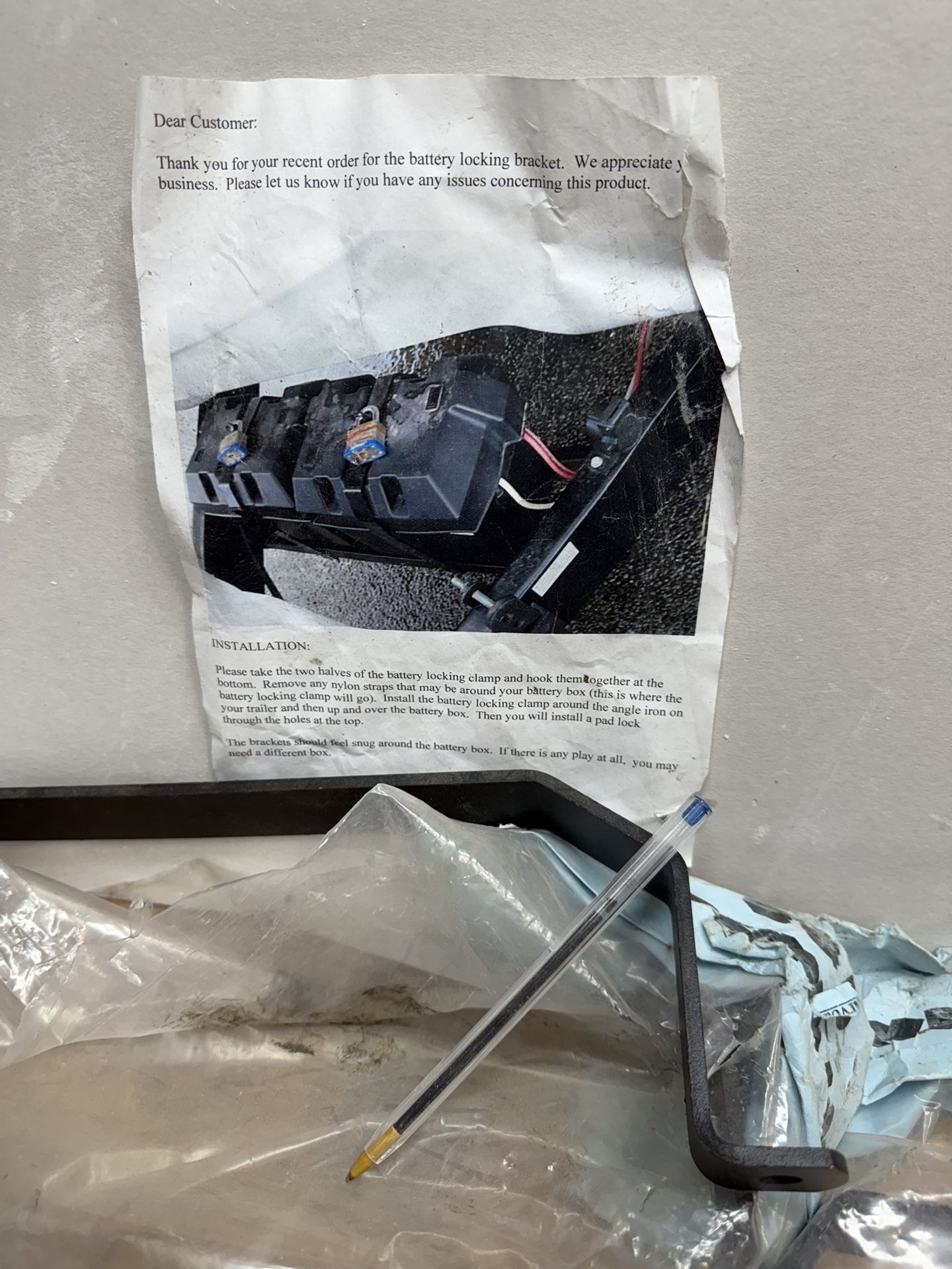 Rv Battery’s Locking Bracket