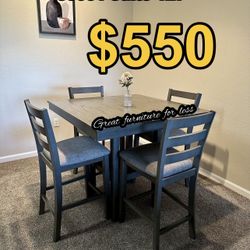 5 PCs Dining Table Set Brand New