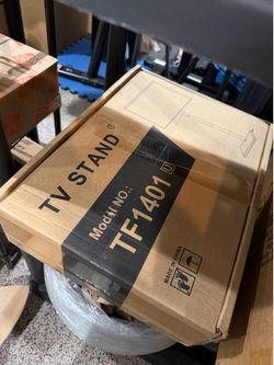 Flash Sale - TV Stand TF1401 - Newly Assembled Never Used - $35