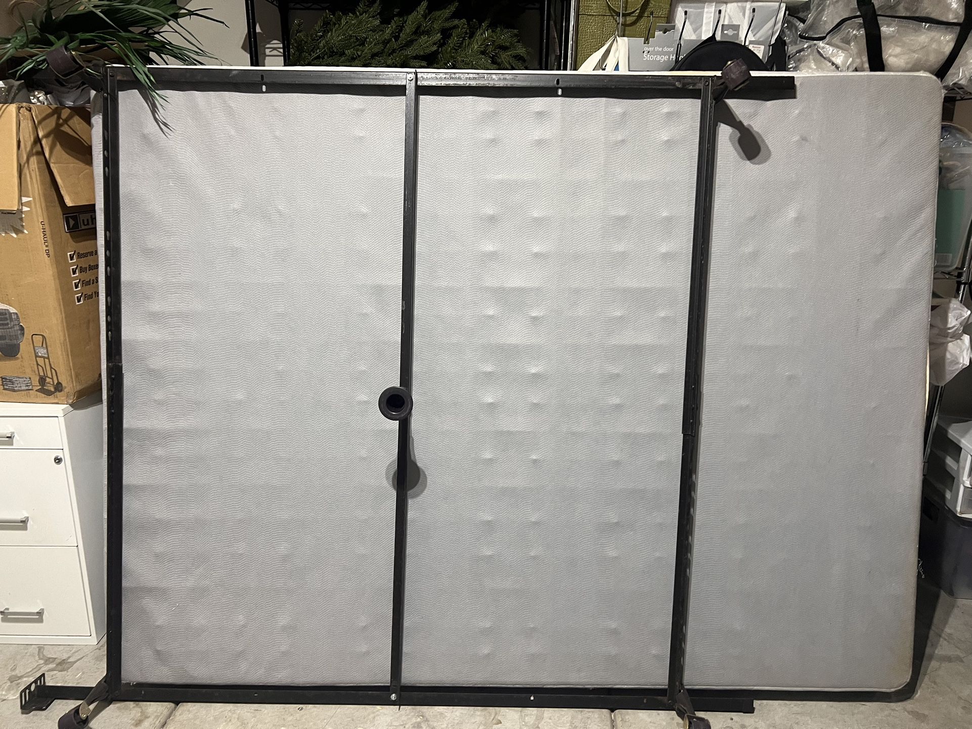 Queen Box Spring & Bed Frame $40