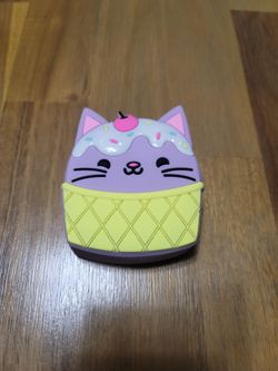 Cat Ice Cream Novelty Compact Case