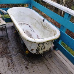 66 Inch Cast Iron Tub