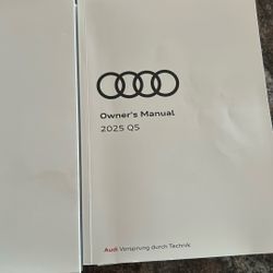 Audi Owners Manual. 2025 Q5