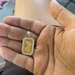 24kt Pendant