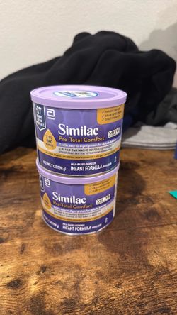 2 cans of Similac Pro-Total Comfort