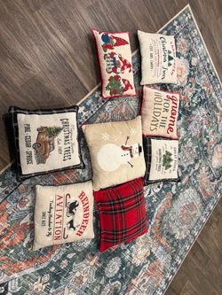 Christmas pillow decoration