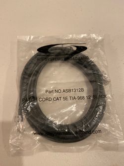 Ethernet cable