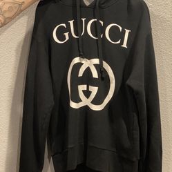 Interlocking GG Gucci Black hoodie 