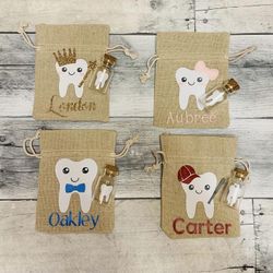 Customizable Tooth Fairy Bag