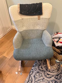 Soft Rocking Chair - Nursery Chair - Glider Chair