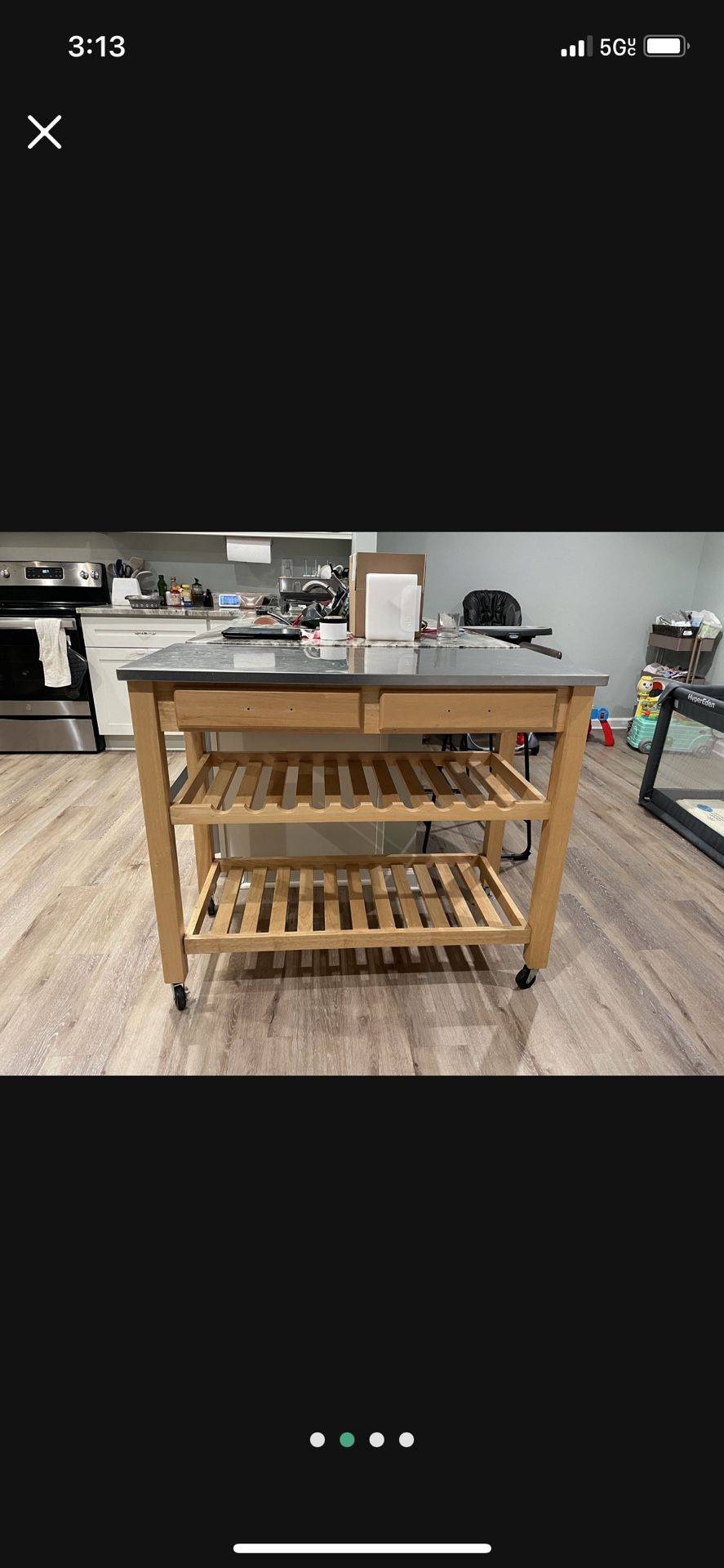 Stainless Steal kitchen island