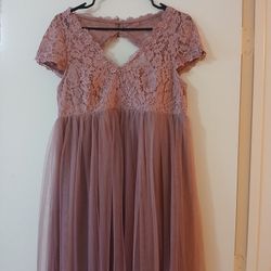 Like New Lace Elegant Dress Size 12