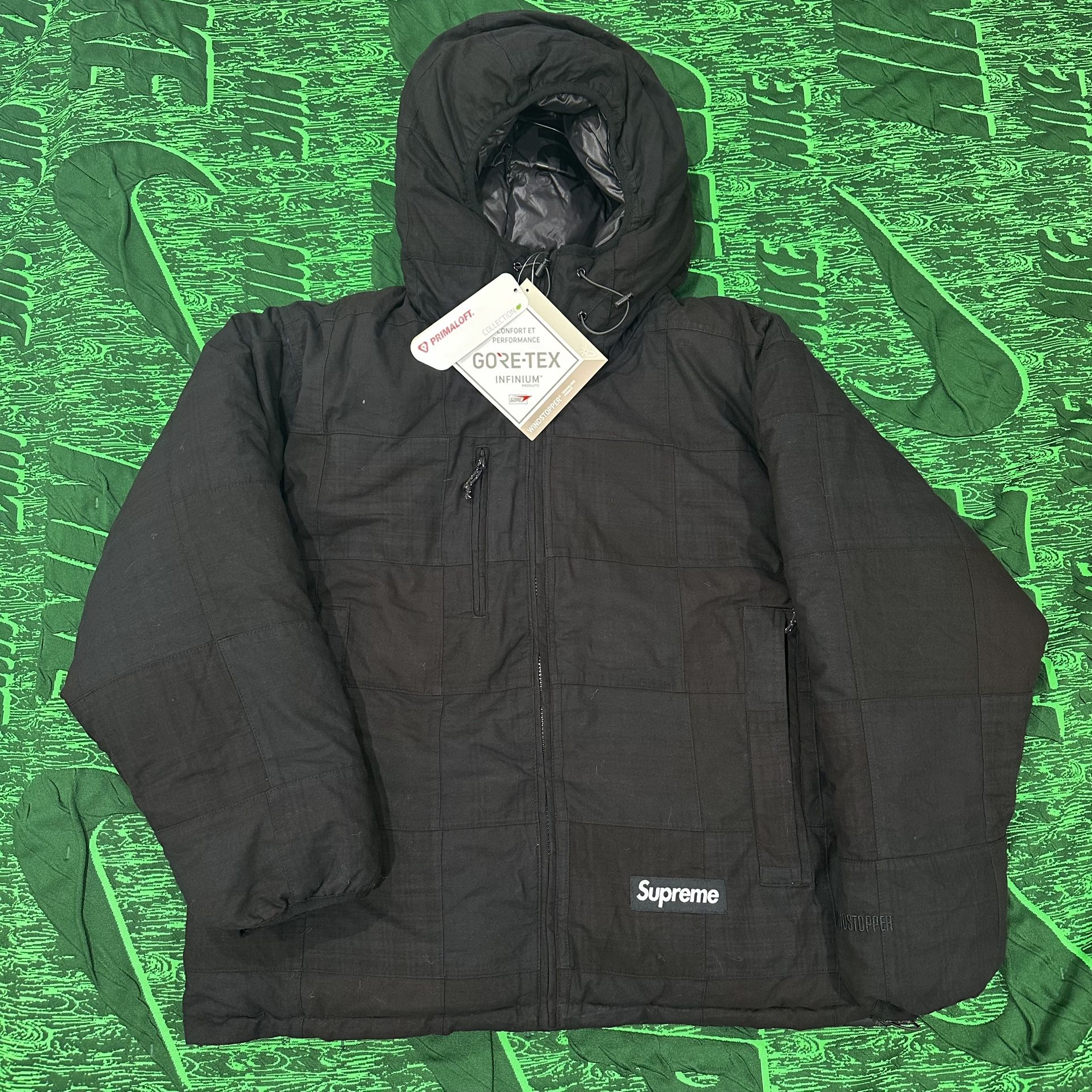 Supreme Madras Reversible Puffer Jacket