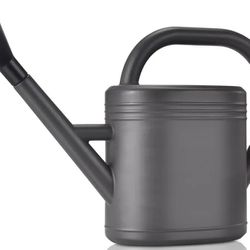 
Watering Can 1 Gallon for Garden, Indoor Plants, Outdoor Plant House Flower, Large Long Spout with Sprinkler Head (Grey)