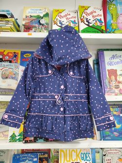 Girls Rain Jacket Size 4T