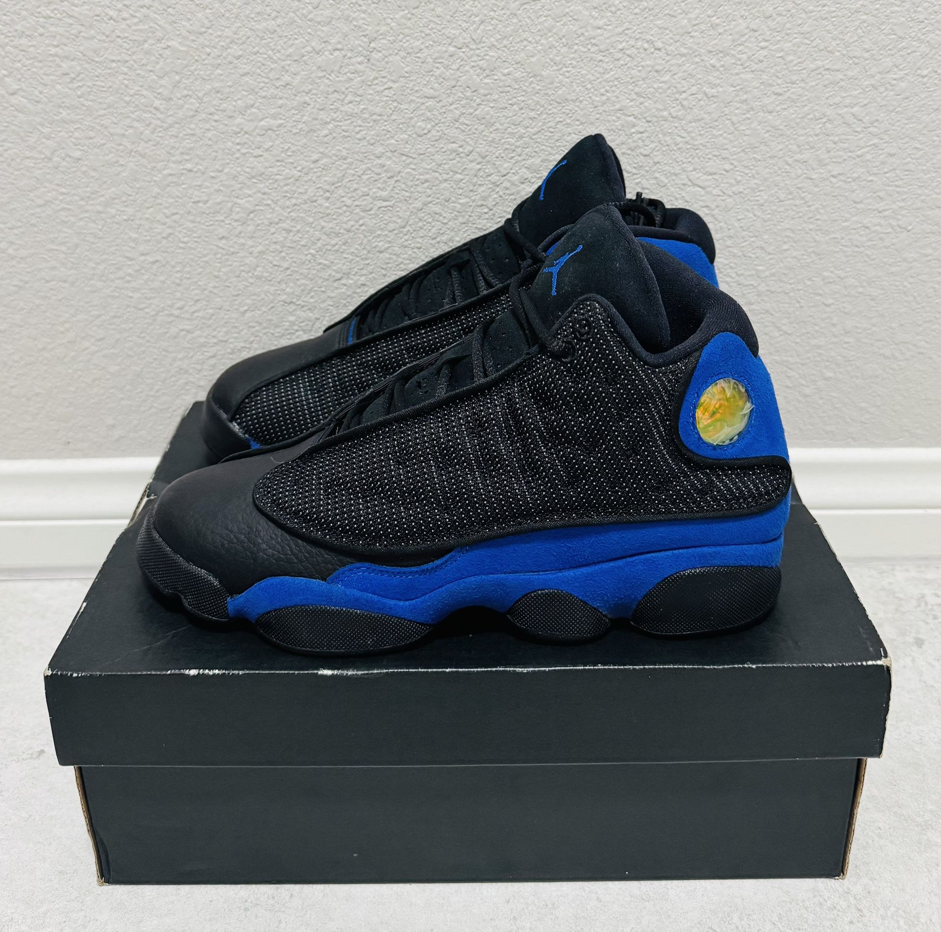 Jordan 13 Retro ‘Black Hyper Royal’ 2020 Sz 5.5Y