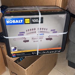 100 Piece Kobalt Tool Box