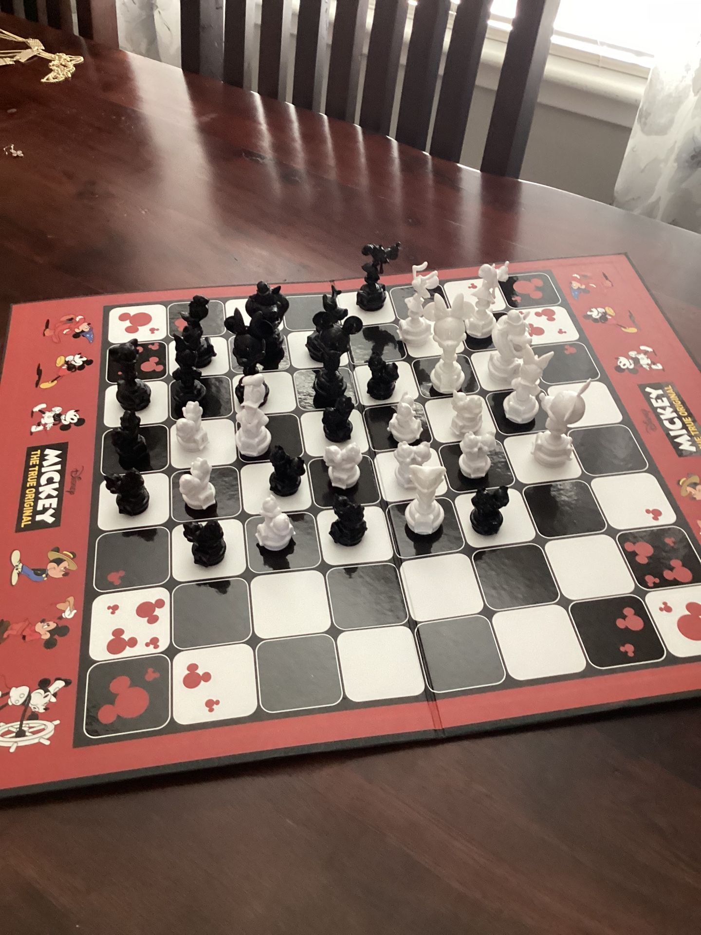 Mickey Mouse 90th Anniversary Chess Set