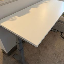 White Laminate Standing Desk (60" x 24")