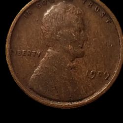 1909 VDB LINCOLN PENNY, A GREAT COIN FOR YOUR COLLECTION. 