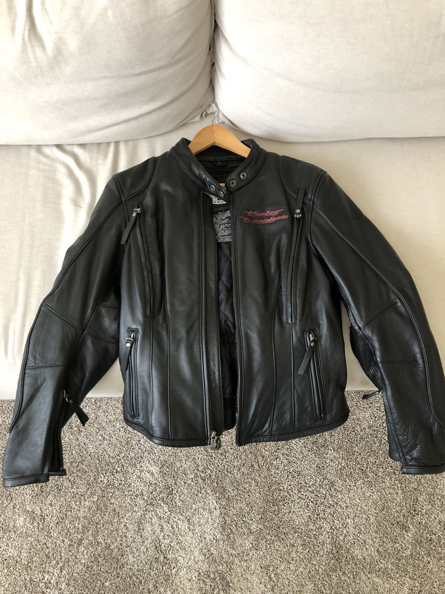 Women’s Harley Davidson Leather Riding Jacket