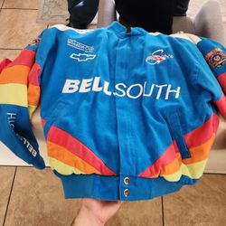 Vintage Joe Nemechek Bellsouth
Racing Jacket Size L NASCAR
Winston Cup Rare And Clinston Bowyer 33 Nascar Size L Vintage Shirt