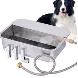 3Gal Automatic Dog Water Bowl Dispenser Large Breed Stainless