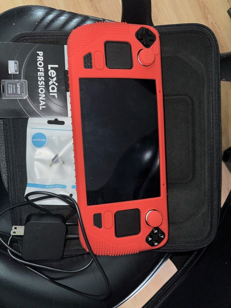 Steam Deck 256gb With 250gb Sd Card With A Lot Of Addons