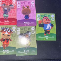 Animal Crossing Amiibo Cards Hual