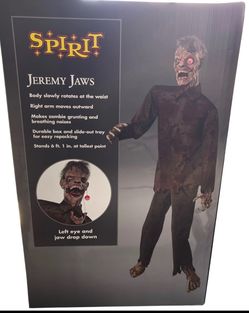 Spirit Halloween Jeremy Jaws Animated Zombie