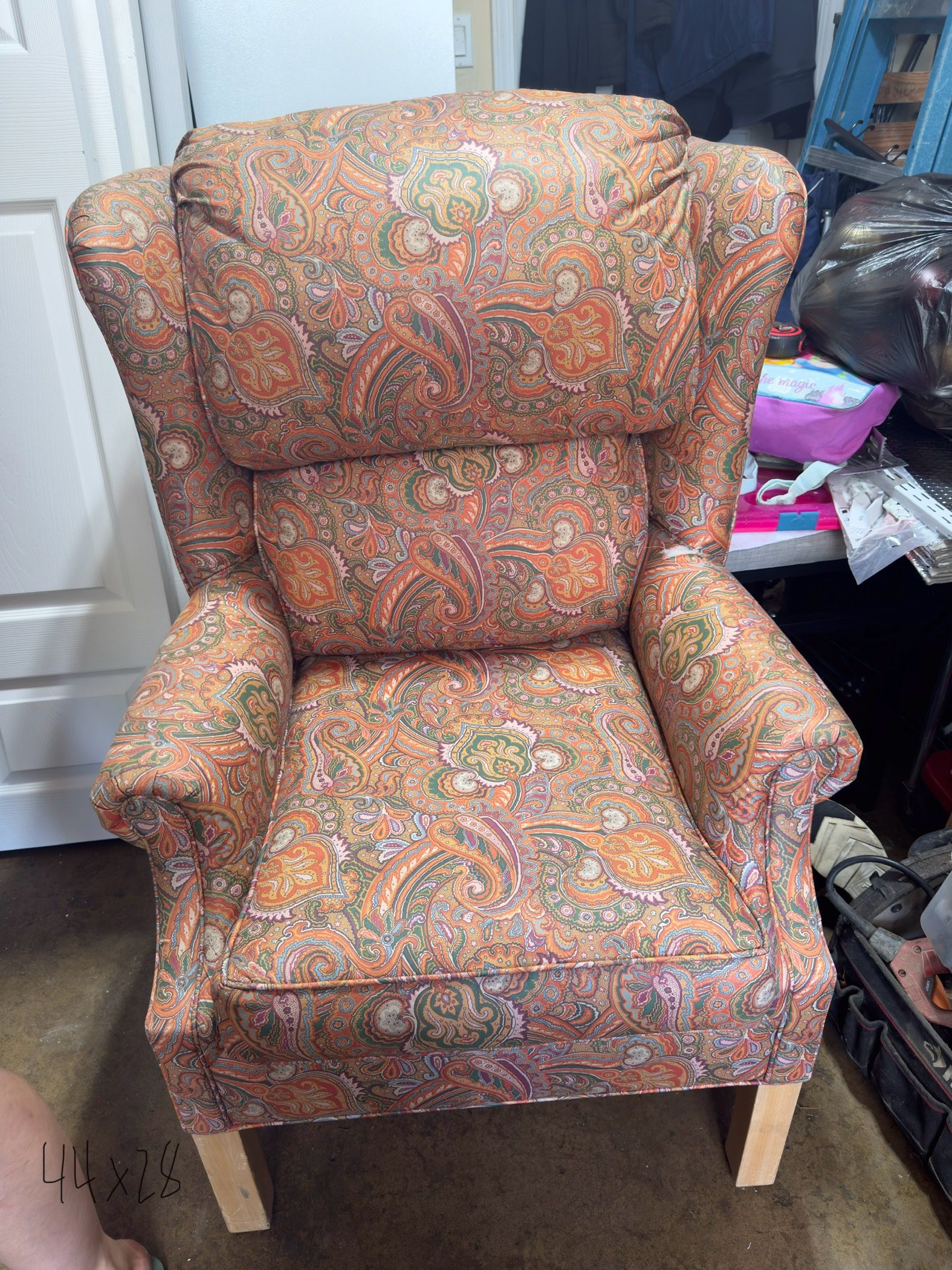 Pasley Wingback Chair
