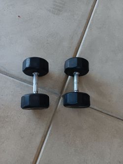 Dumbbell and bench