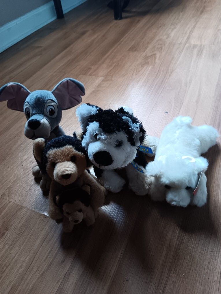 SMALL STUFF ANIMALS. (NEED TO BE GONE)