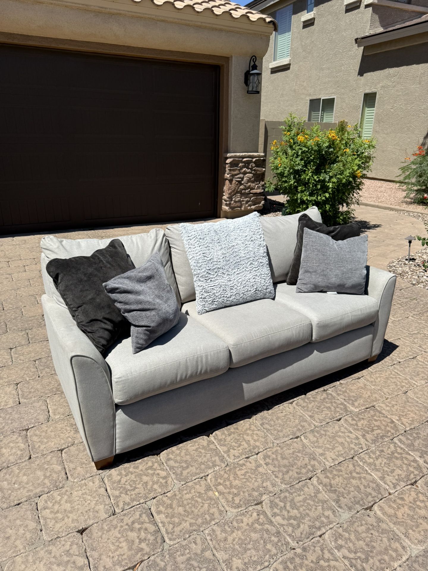 Grey La-Z-Boy Couch