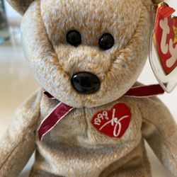 Beanie Baby - Mint, Rare 1999 SIGNATURE BEAR Ty PE Pellets, 