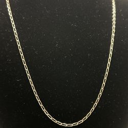 14k Yellow Gold Diamond  Cut Chain 