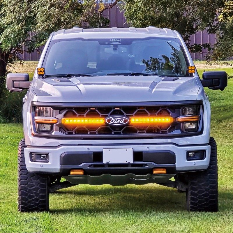 Smoked LED Amber Lights Ford F150