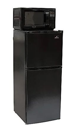 NEW IN BOX. 3 in 1 fridge, freezer, microwave combo from Absocold.