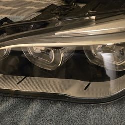 2013-15 BMW 7-Series F01 F02 LED Headlight Left Driver LH Side AFS Adaptive OEM