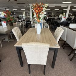 5 PC DINING TABLE SET 