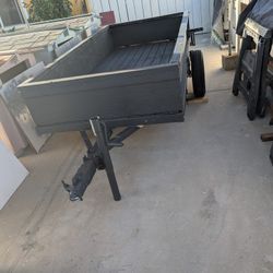 4x8 Utility Trailer Almost A New Registration License Plate On Hand