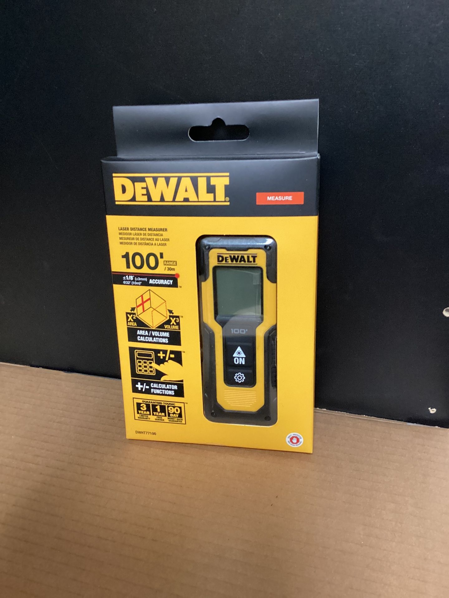 100 ft. Laser Distance Measurer Power tools