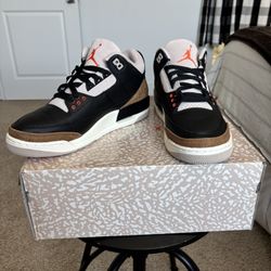 Air Jordan 3 Retro Desert  Elephant Basketball Sneaker Shoes