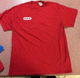Cotton H-E-B, employment T-shirt, large