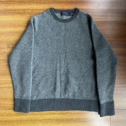 Grey Wool Polo Ralph Lauren Pullover Sweater