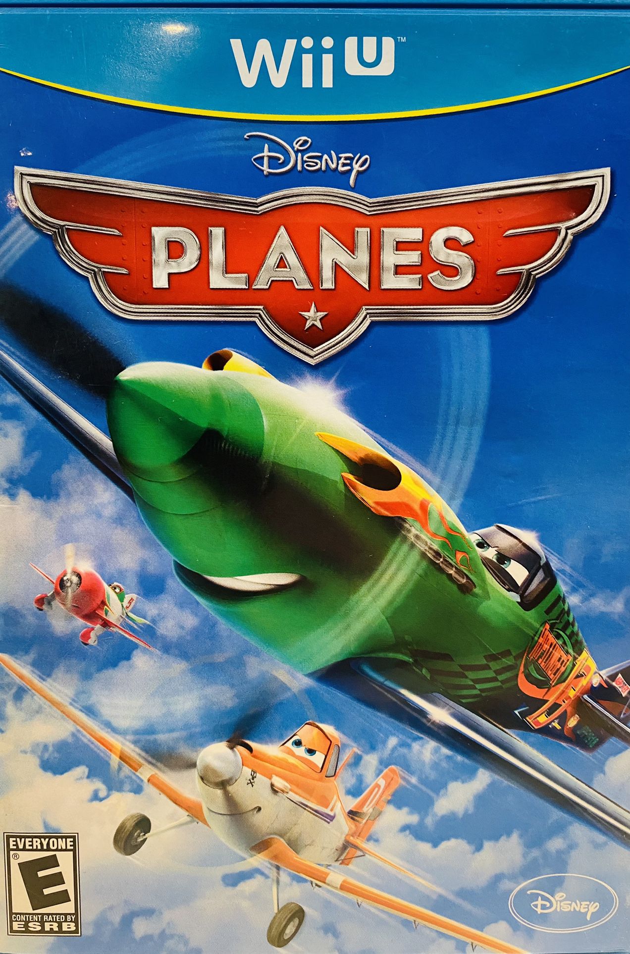 Disney Planes (Nintendo Wii U, 2013) Tested Authentic 
