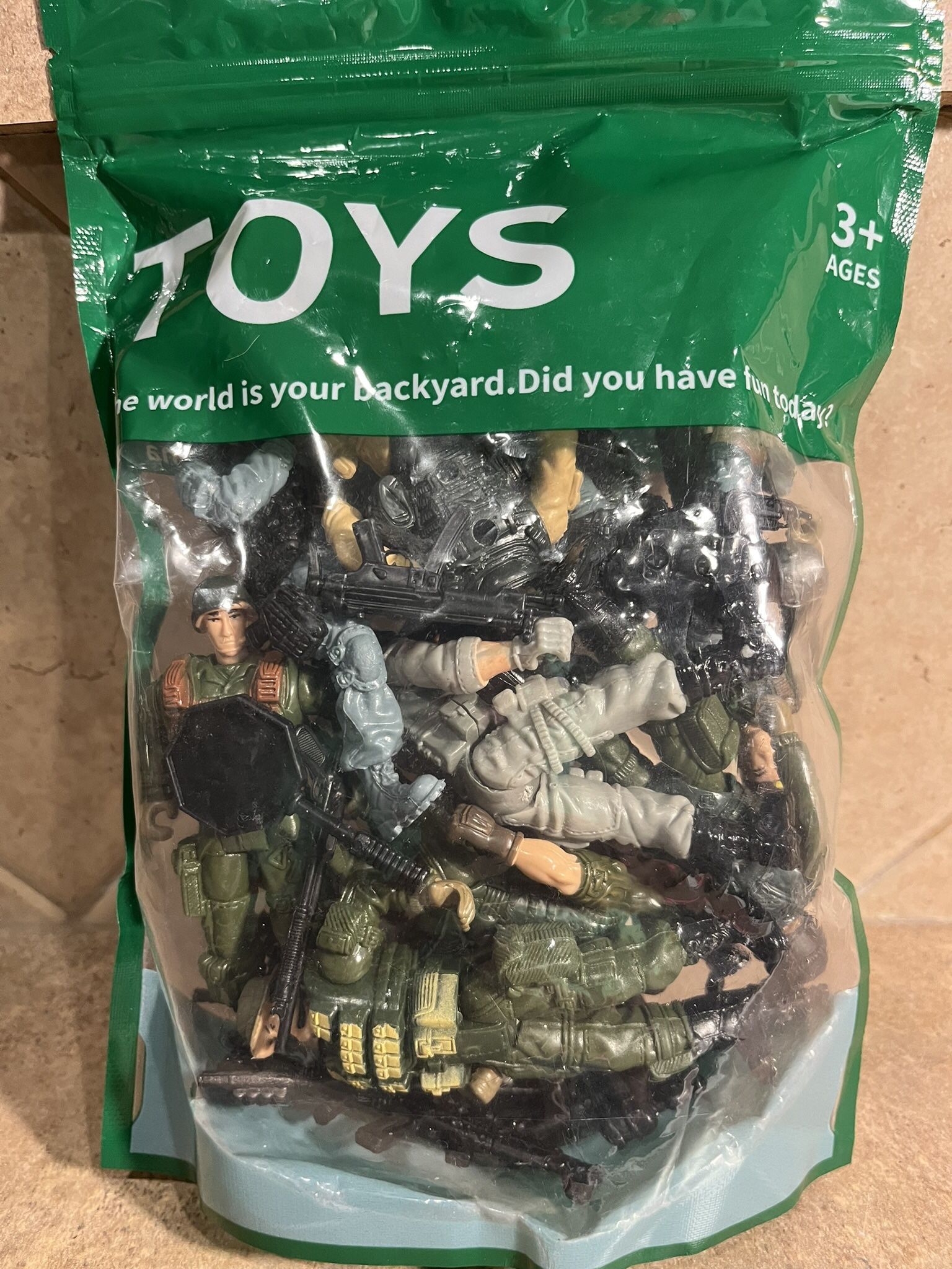 Vintage NEW U.S. Army Toy Men in Factory Sealed Bag for Sale in